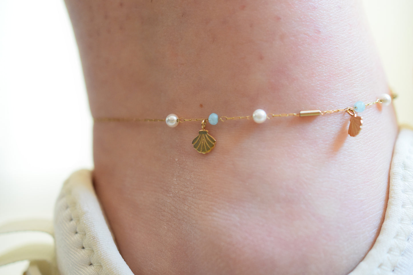 Bracelet de cheville - AQUA