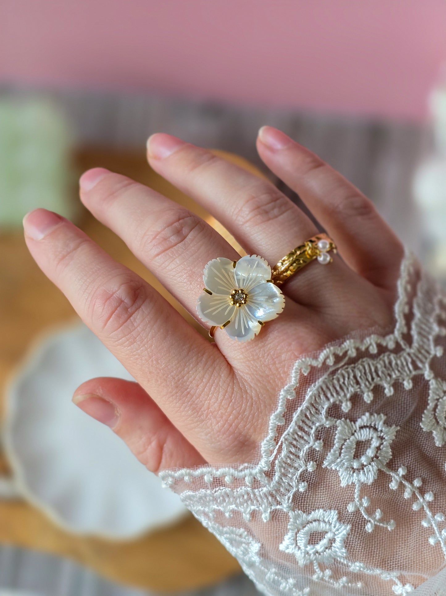 Bague - PERLES