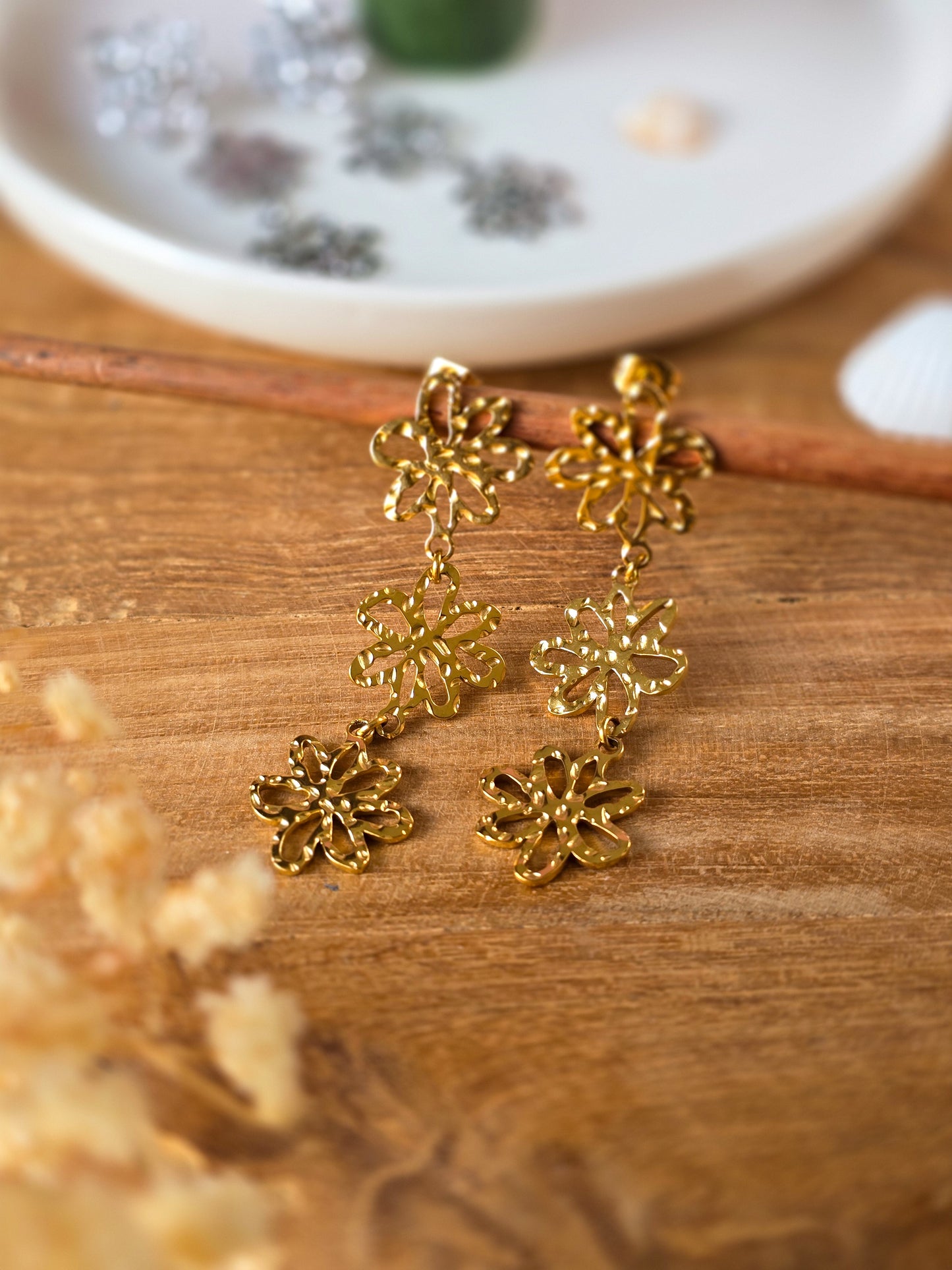 Boucles d'oreilles - MARGUERITE