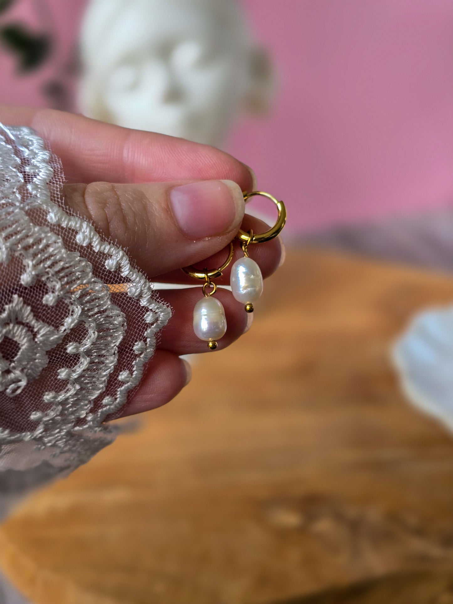 Boucles d'oreilles - NACRE