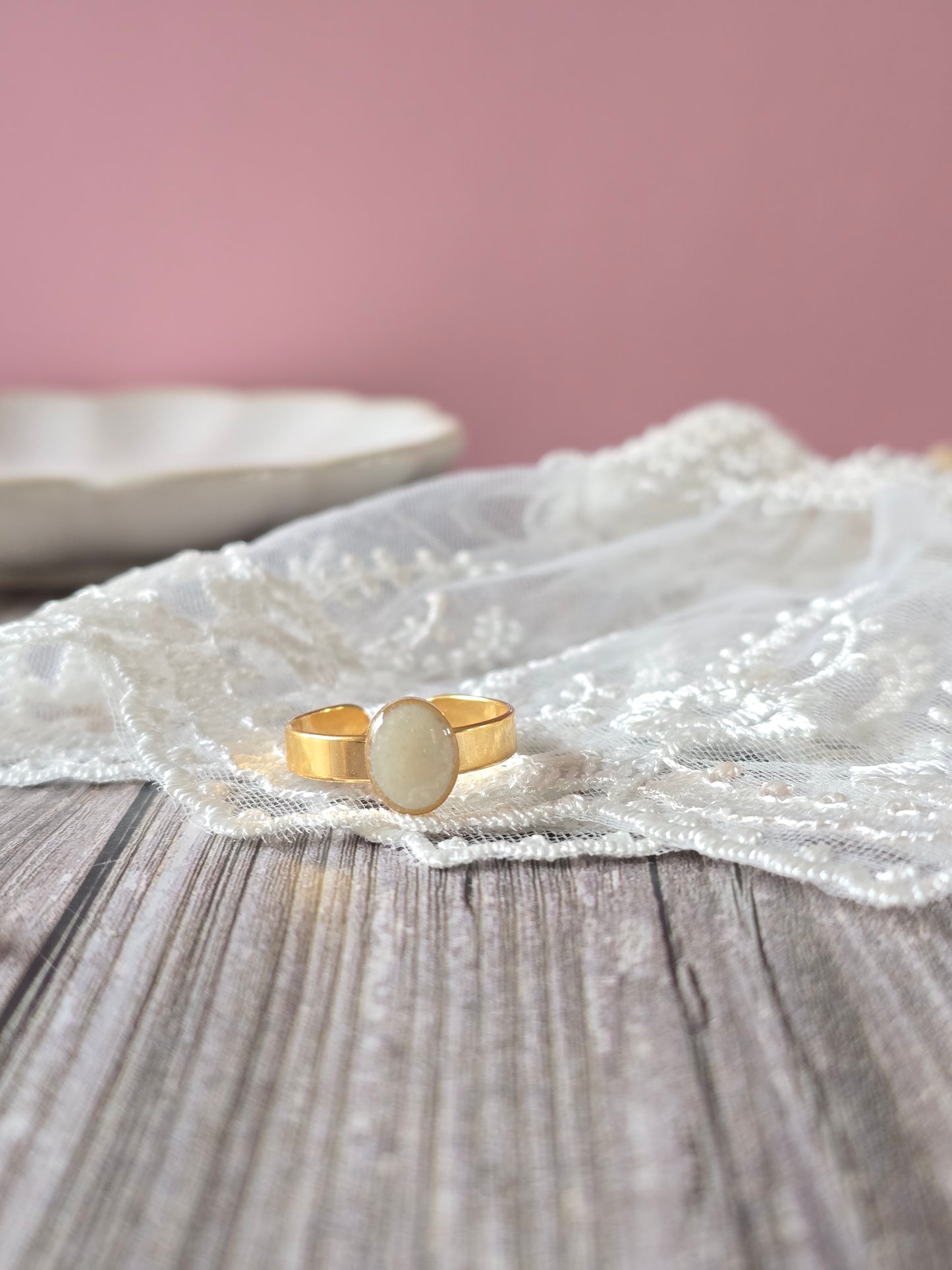 Bague - HARMONIE (lait maternel)