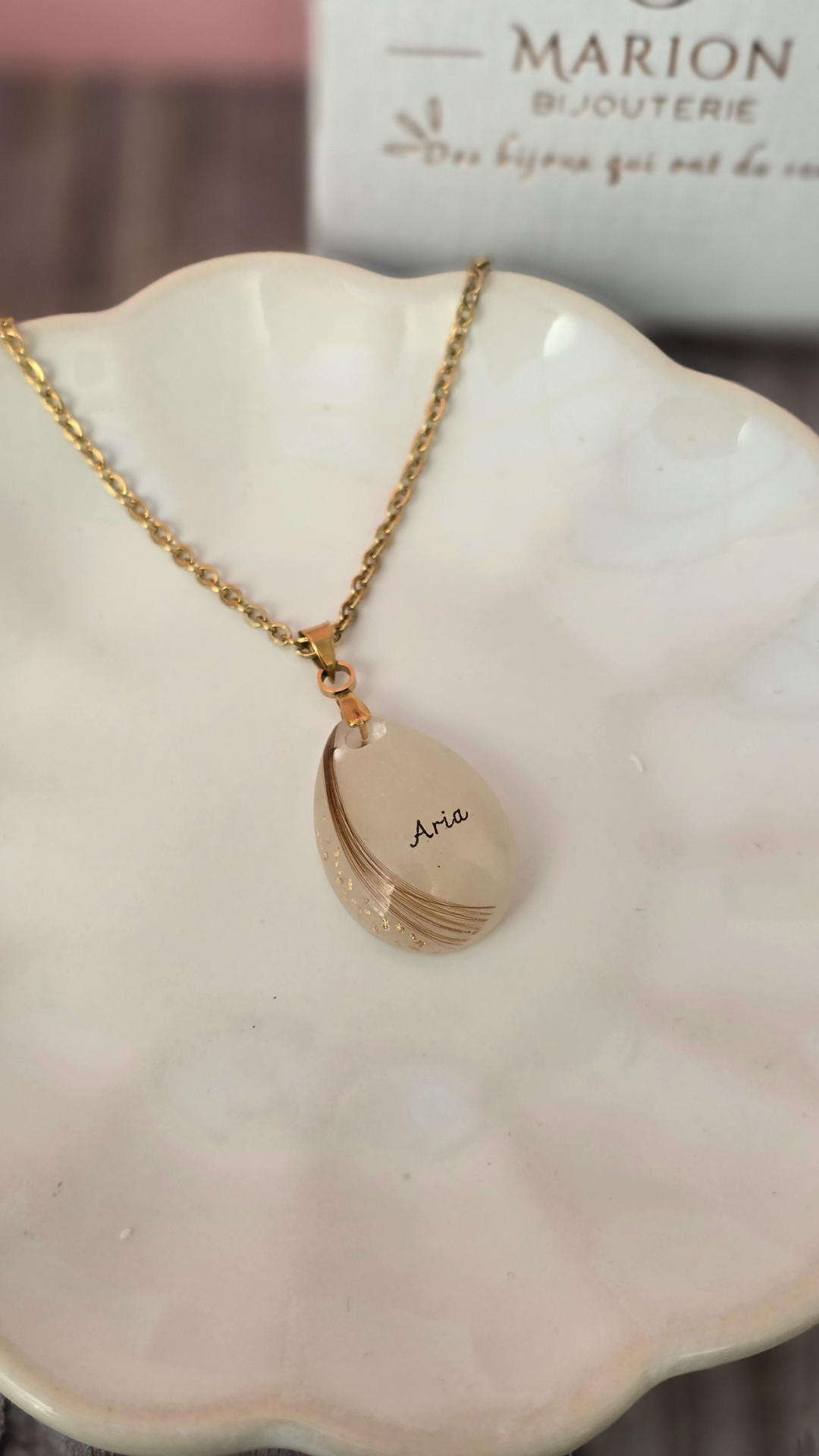 Collier - DOUCEUR (Lait maternel)