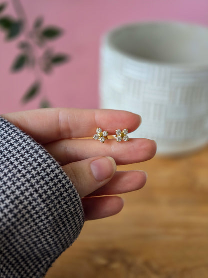Boucles d'oreilles - TREFLE
