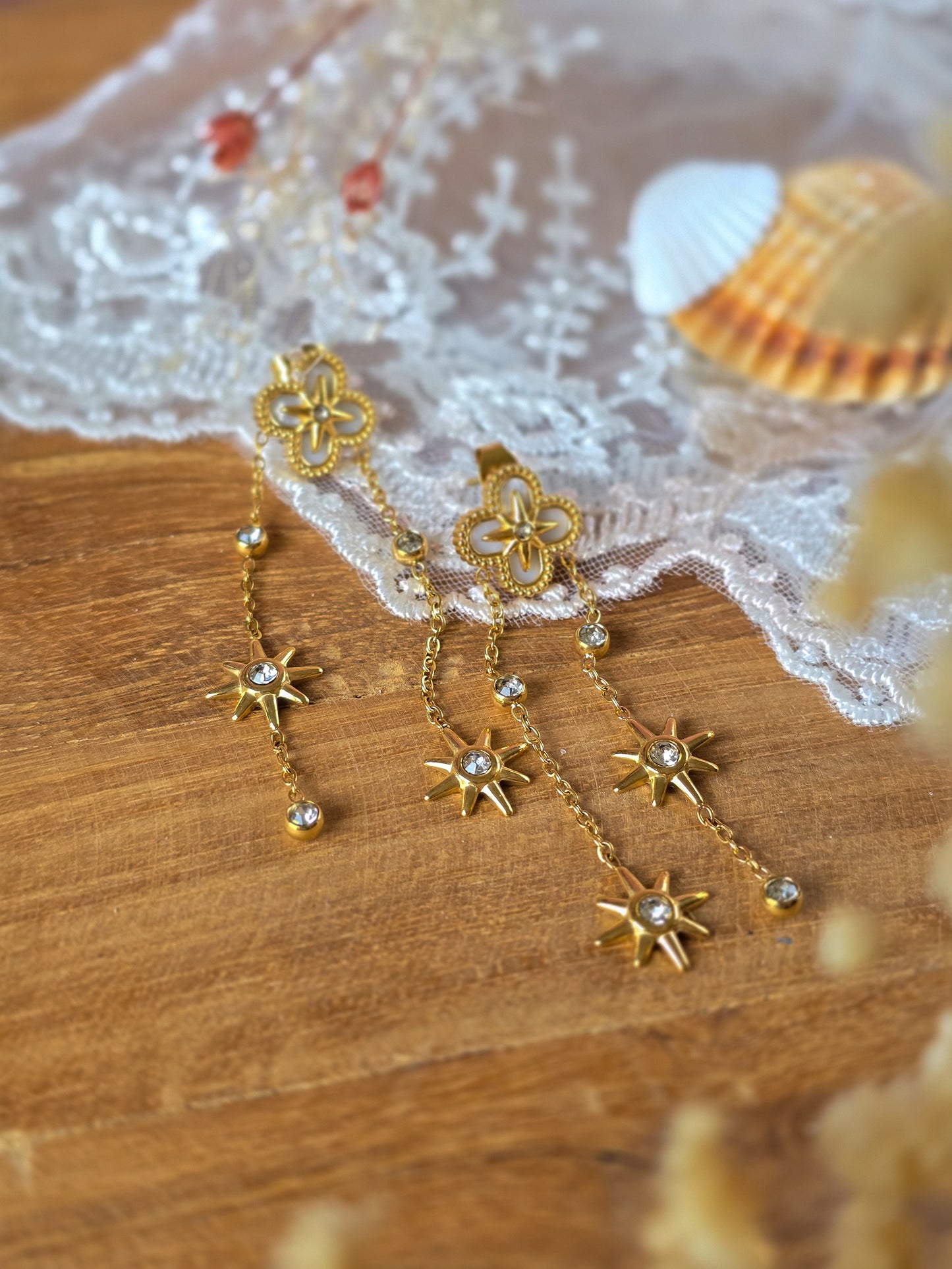 Boucles d'oreilles - ETOILE