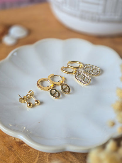 Boucles d'oreilles - MARIN