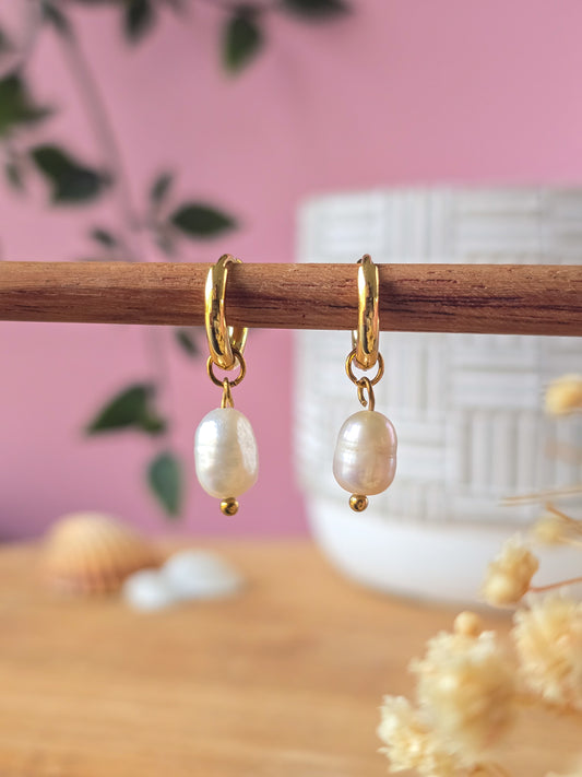 Boucles d'oreilles - NACRE