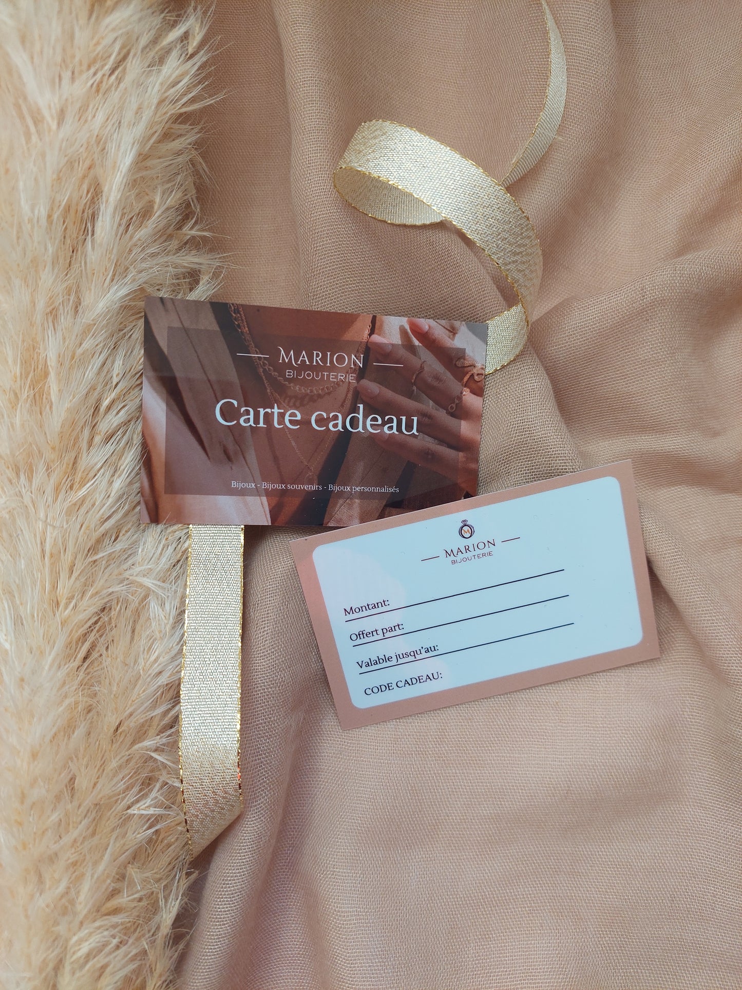 Carte cadeau physique - MARION Bijouterie