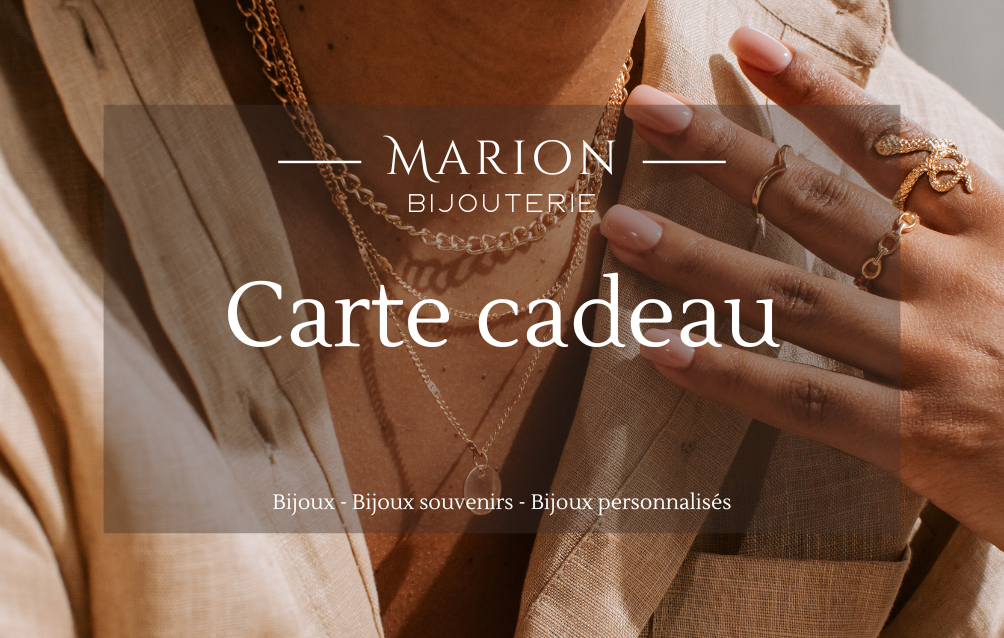 Carte cadeau dématérialisée - MARION Bijouterie