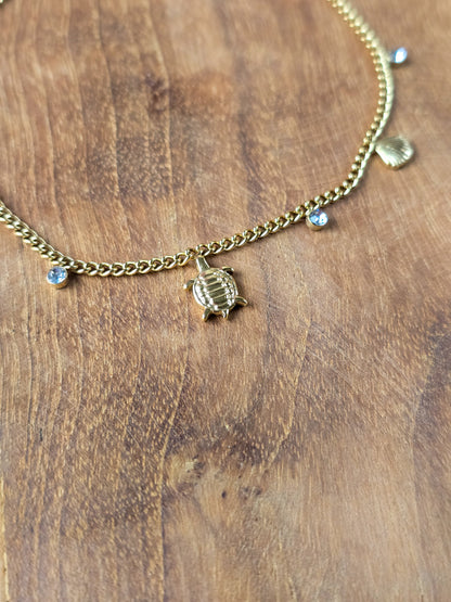 chaine de cheville - TORTUE