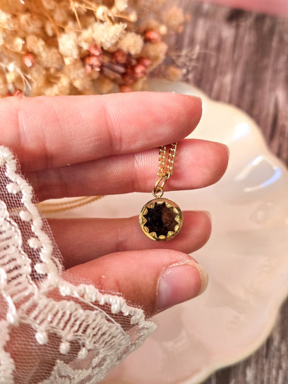 collier avec cercle de 1cm bijoux souvenir