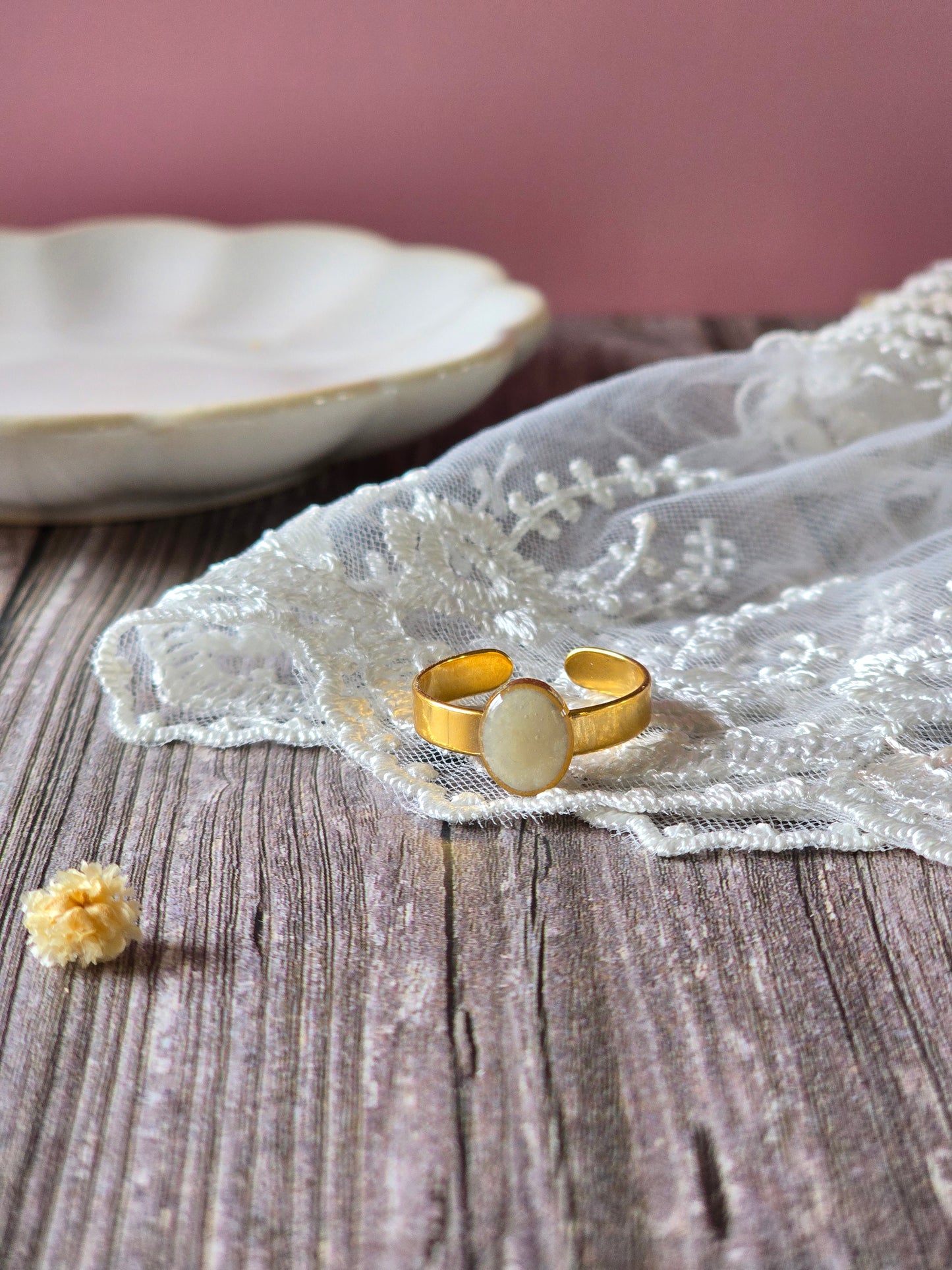 Bague - HARMONIE (lait maternel)