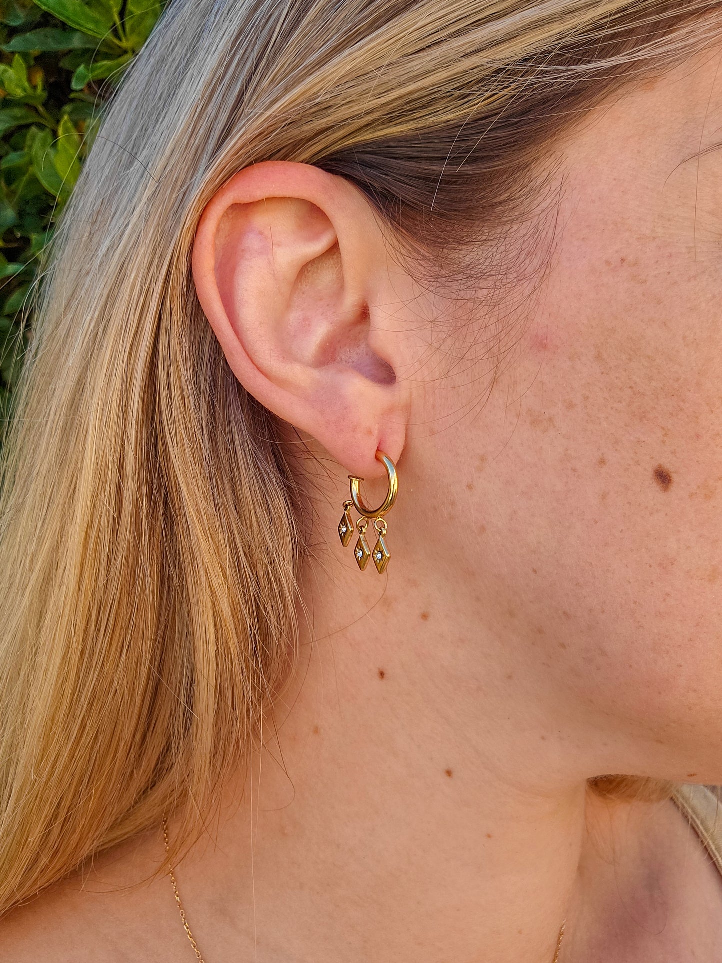 Boucles d'oreilles - SNOW