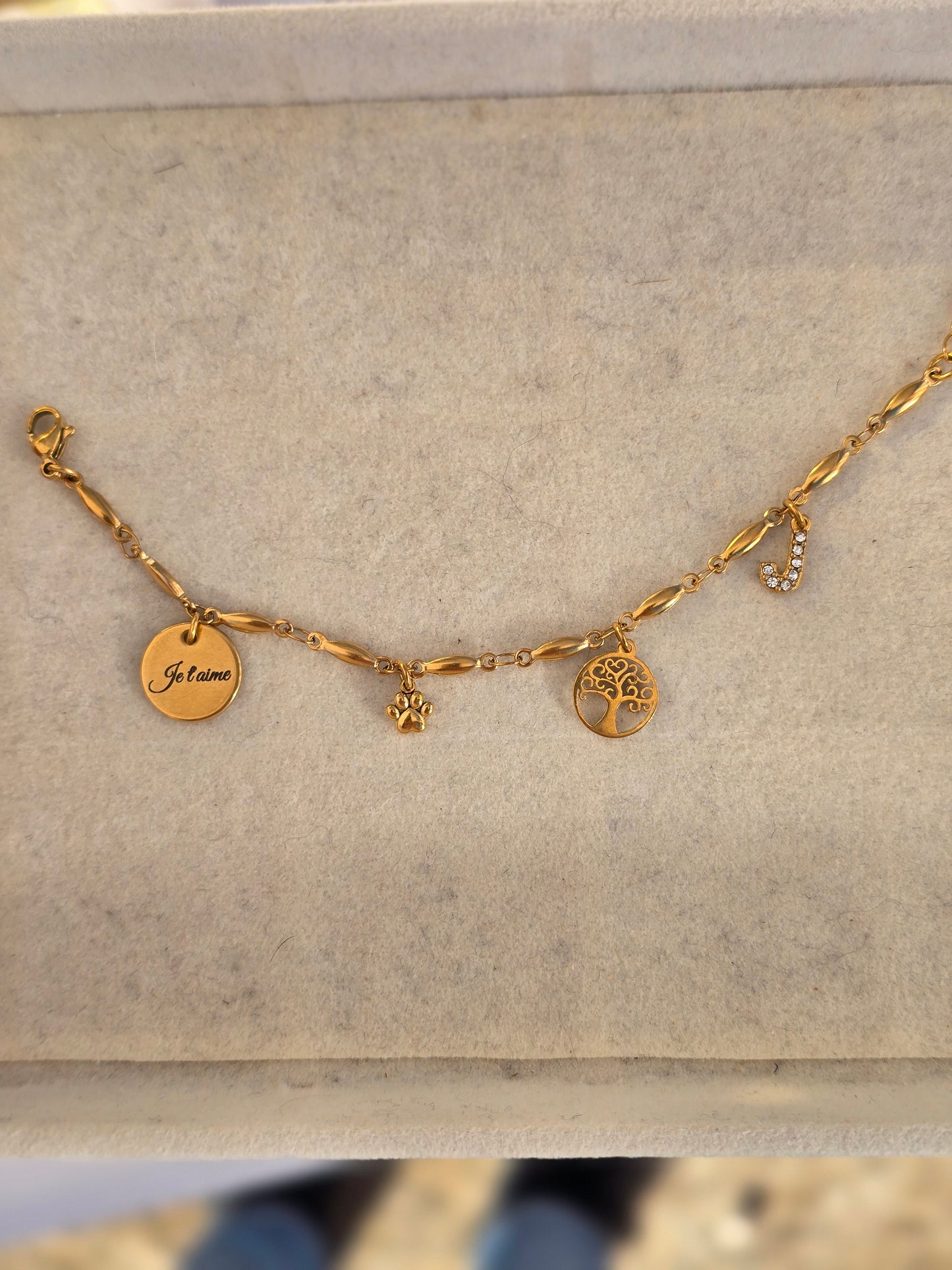 Bracelet charm's - Raffinée