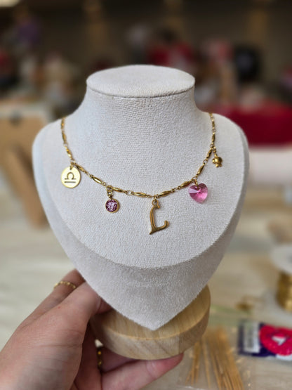 Collier charm's - raffinée
