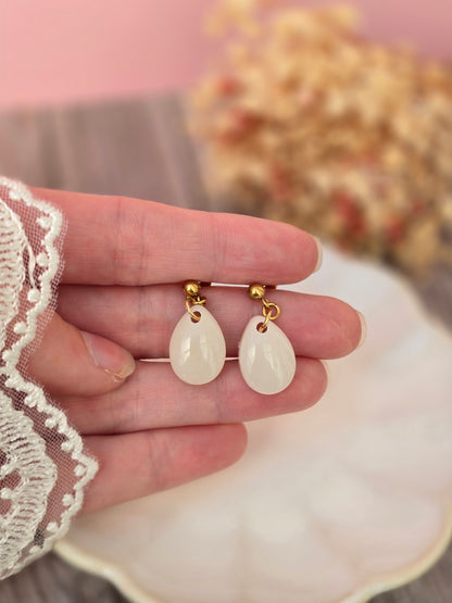 Boucles d'oreilles - YUKI (Lait maternel)