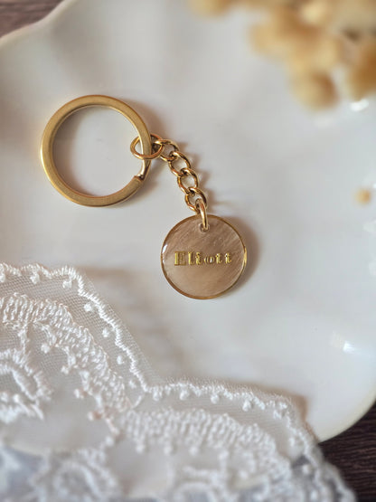 Portes clés doré ( Bijoux souvenirs)