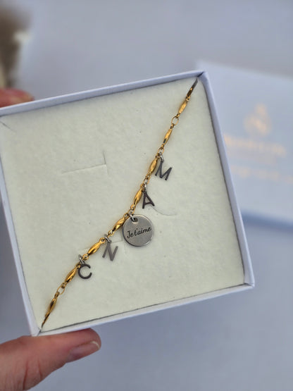 Bracelet charm's - Raffinée