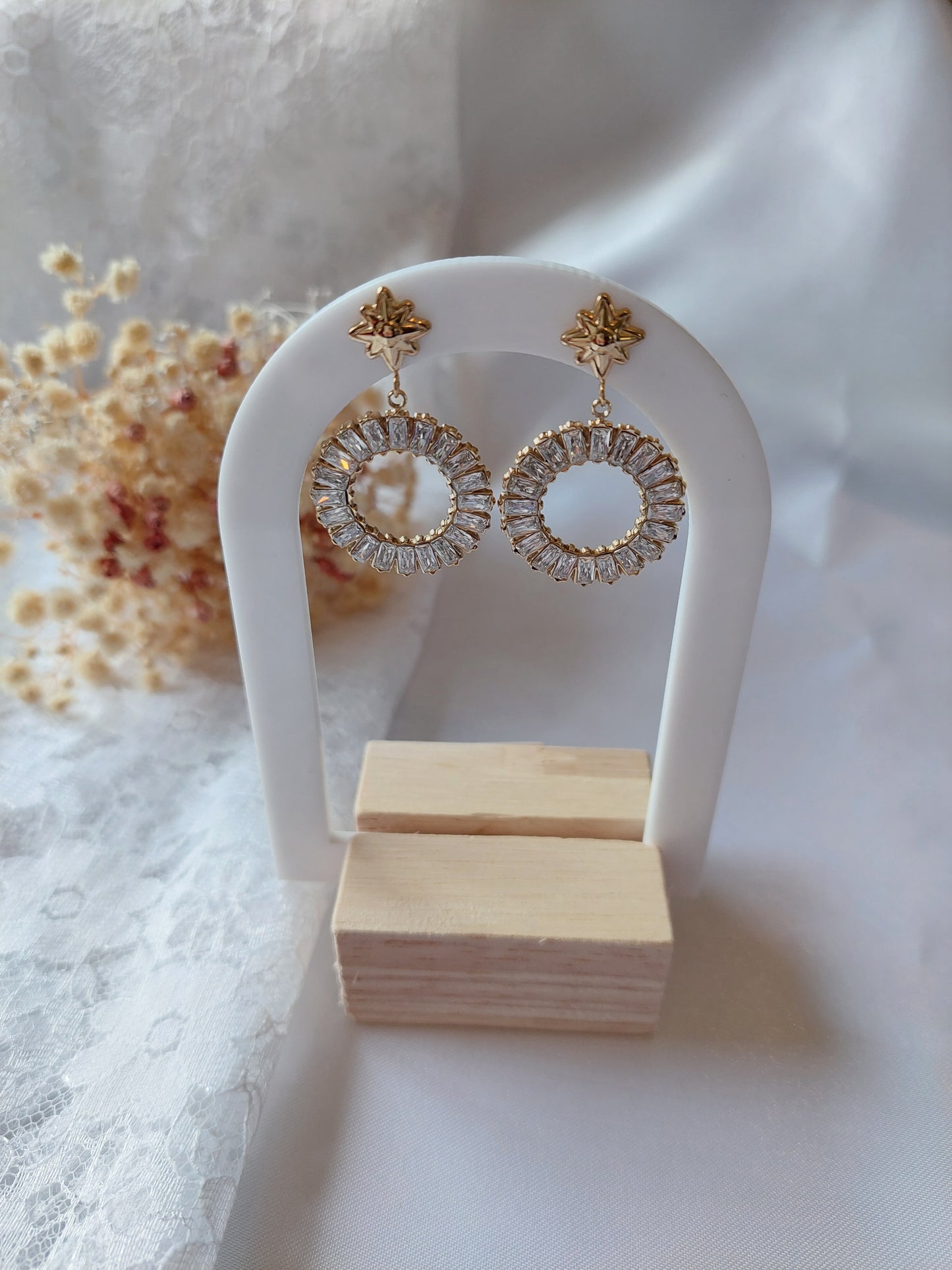 Boucles d'oreilles - WHITE