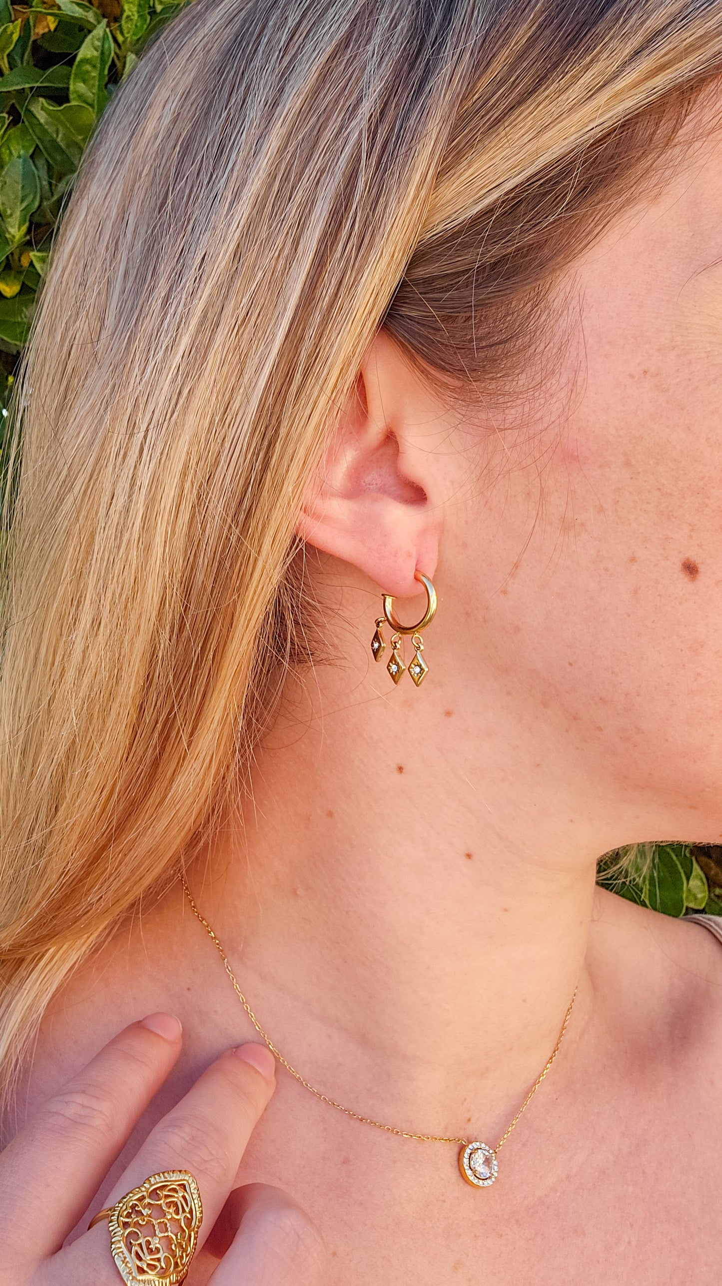 Boucles d'oreilles - SNOW