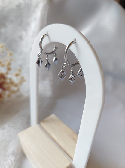 Boucles d'oreilles - SNOW