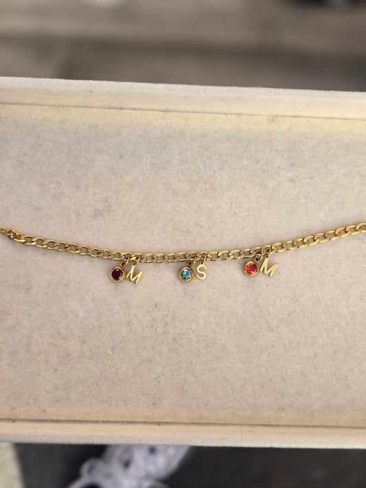 Bracelet charm's - Gourmette