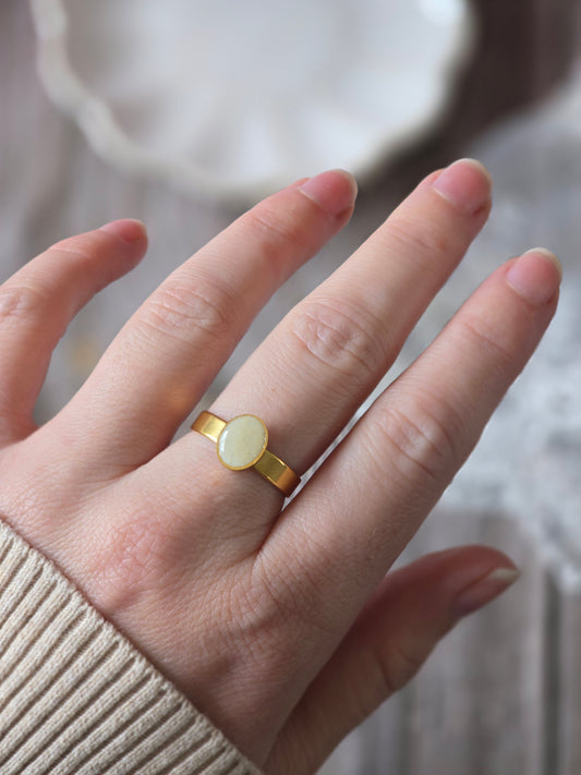 Bague - HARMONIE (lait maternel)