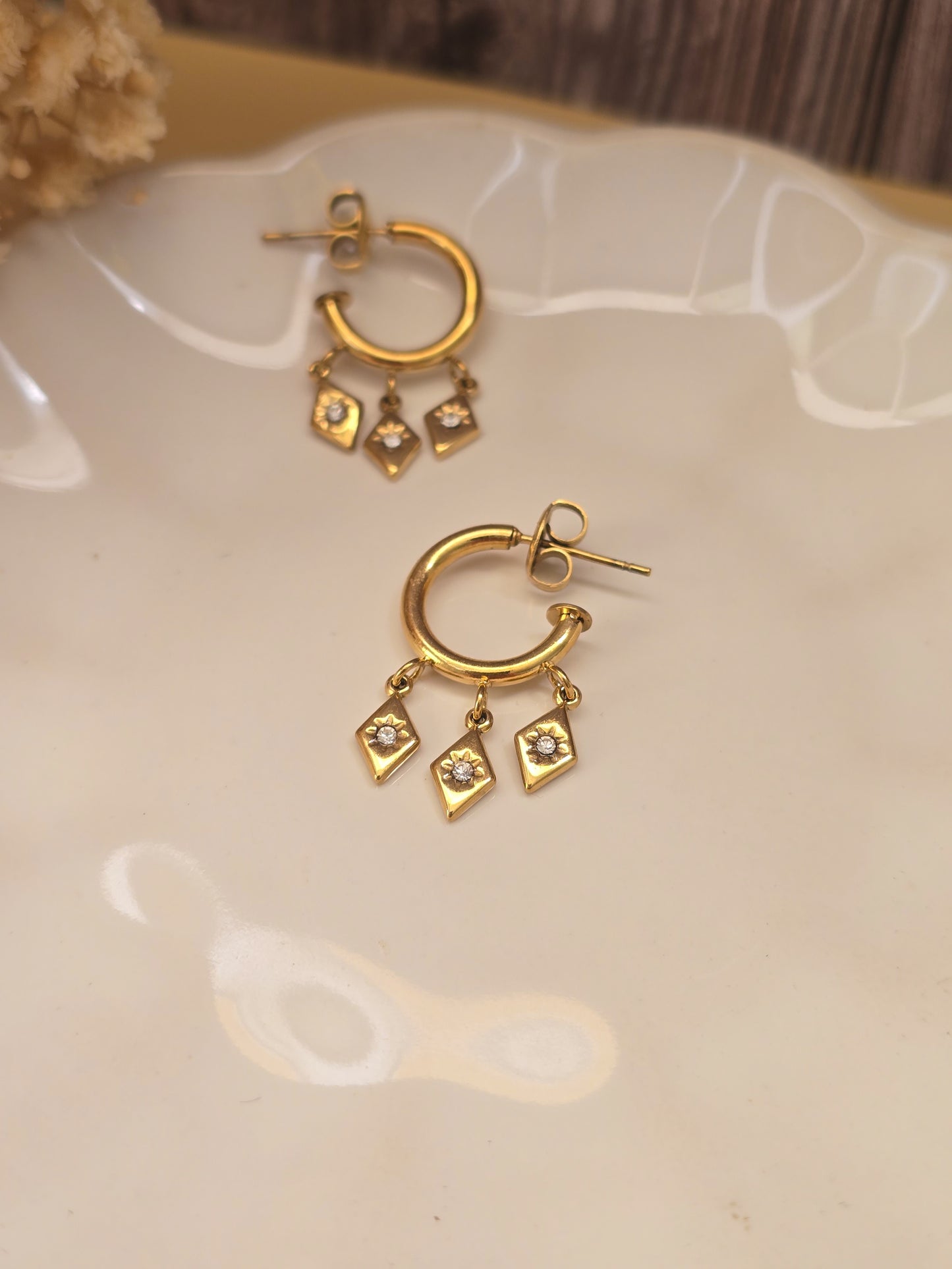 Boucles d'oreilles - SNOW
