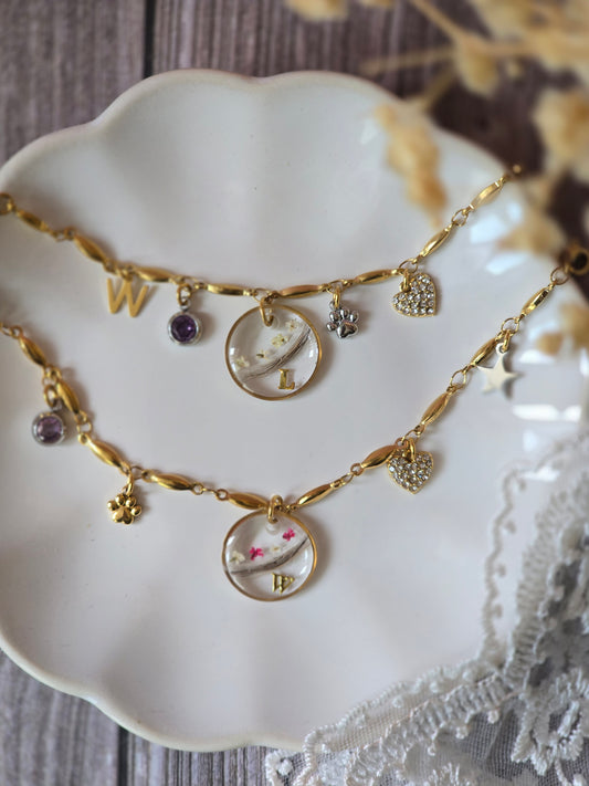 Collier charm's - raffinée
