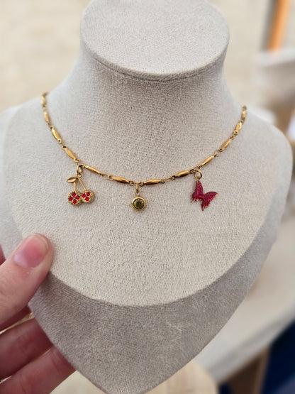Collier charm's - raffinée